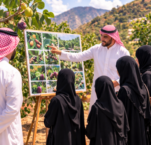 The farm offers guided tours that allow visitors to learn about the various trees and crops, along with a simple explanation of cultivation methods and crop care. The tour also includes a tasting of the farm's fresh produce, providing visitors with an authentic and enjoyable agricultural experience.