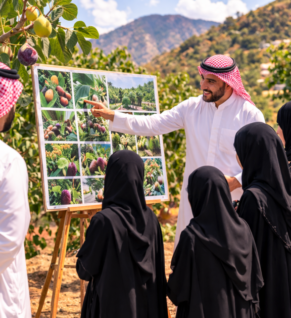 The farm offers guided tours that allow visitors to learn about the various trees and crops, along with a simple explanation of cultivation methods and crop care. The tour also includes a tasting of the farm's fresh produce, providing visitors with an authentic and enjoyable agricultural experience.